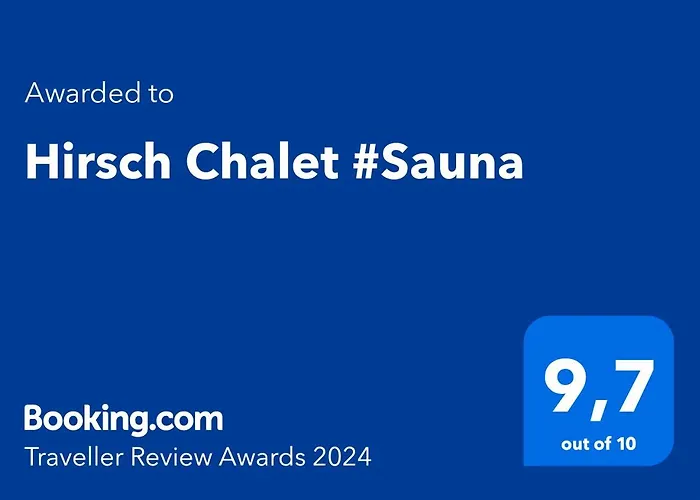 Hirsch Chalet #Sauna
